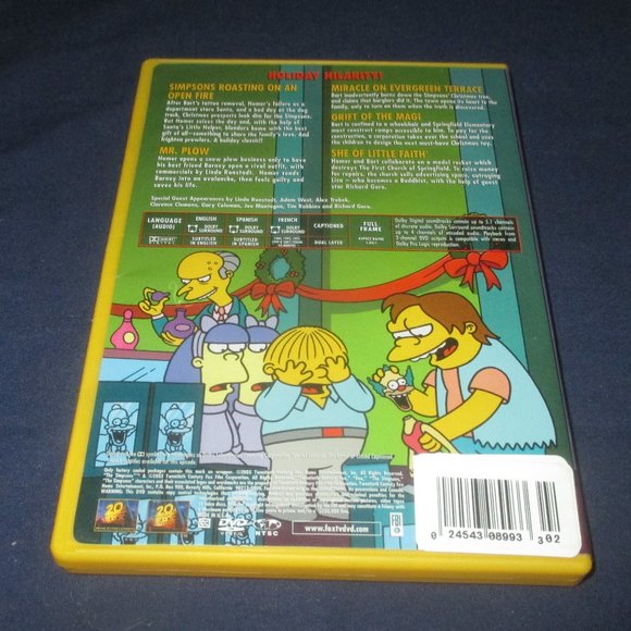 The Simpsons Christmas (DVD, 2003) - Picture 3 of 3